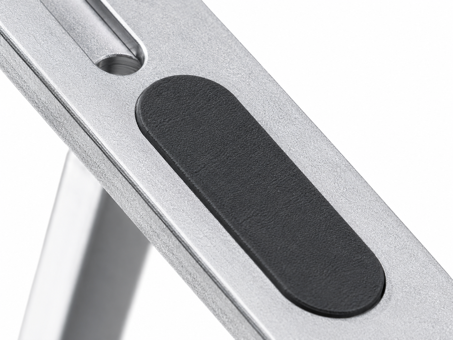 DeskHaus laptop stand silicone anti-slip grip pads close up detail