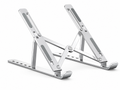 DeskHaus silver aluminum laptop stand product photo white background