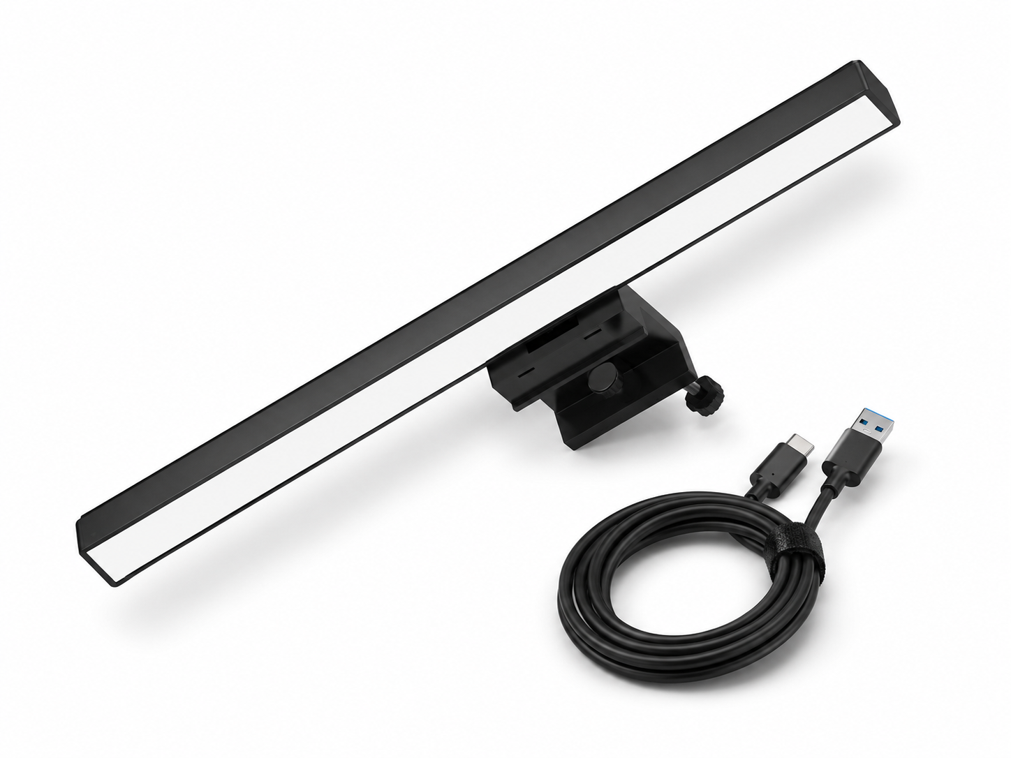 USB-A and USB-C cable 1.5m included with monitor light bar